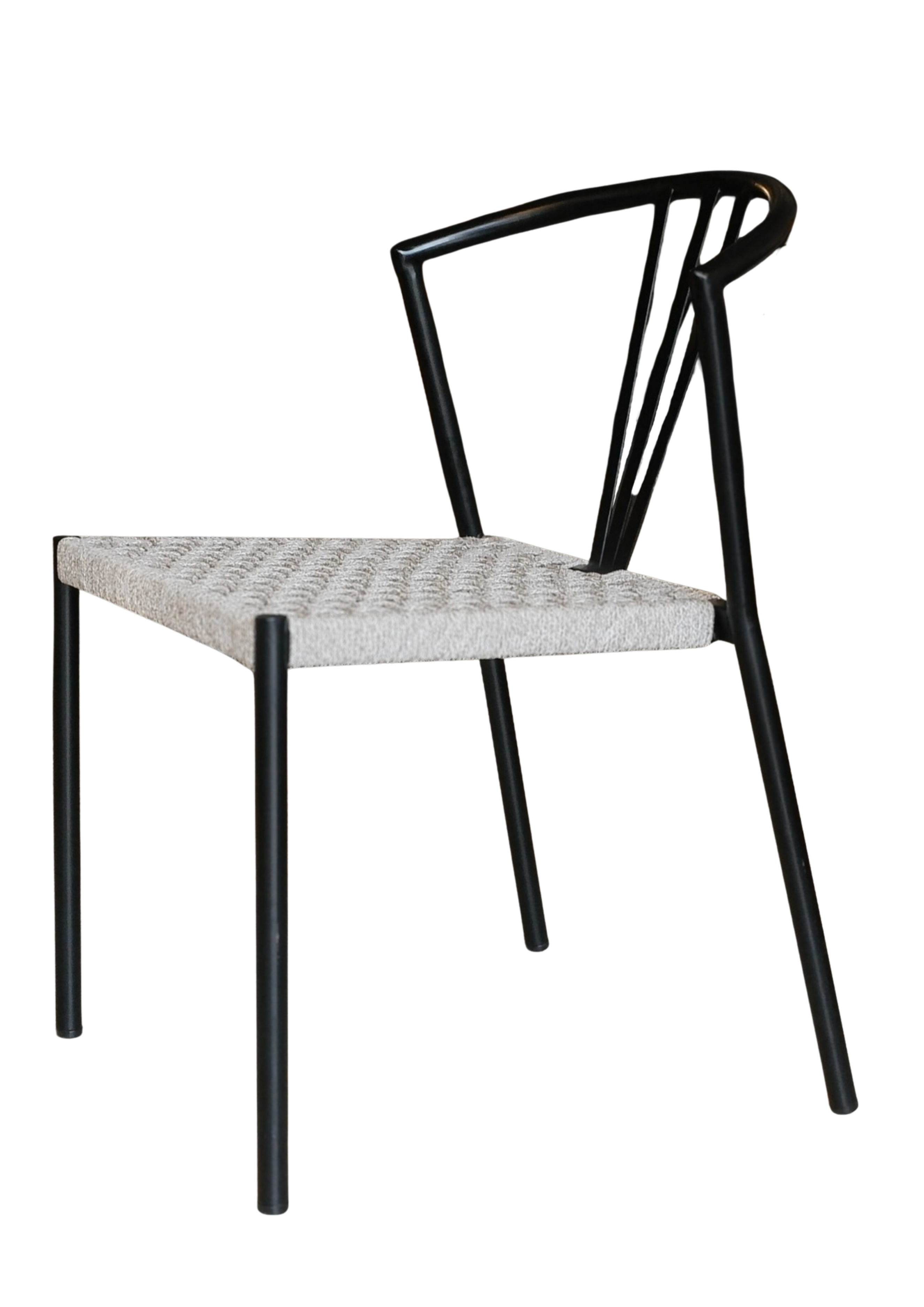 WISHBONE ROPE DINING CHAIR